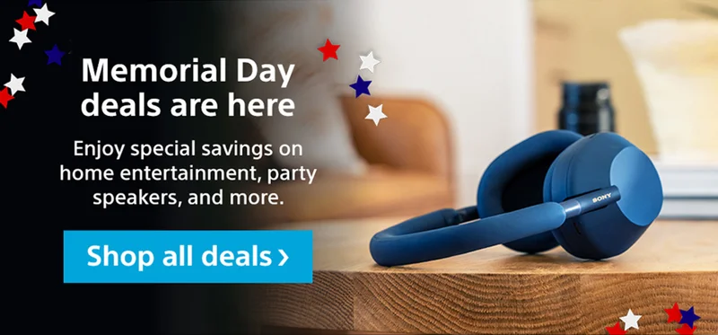 Memorial Day deals are here | Enjoy special savings on home entertainment, party speakers, and more. Shop all deals