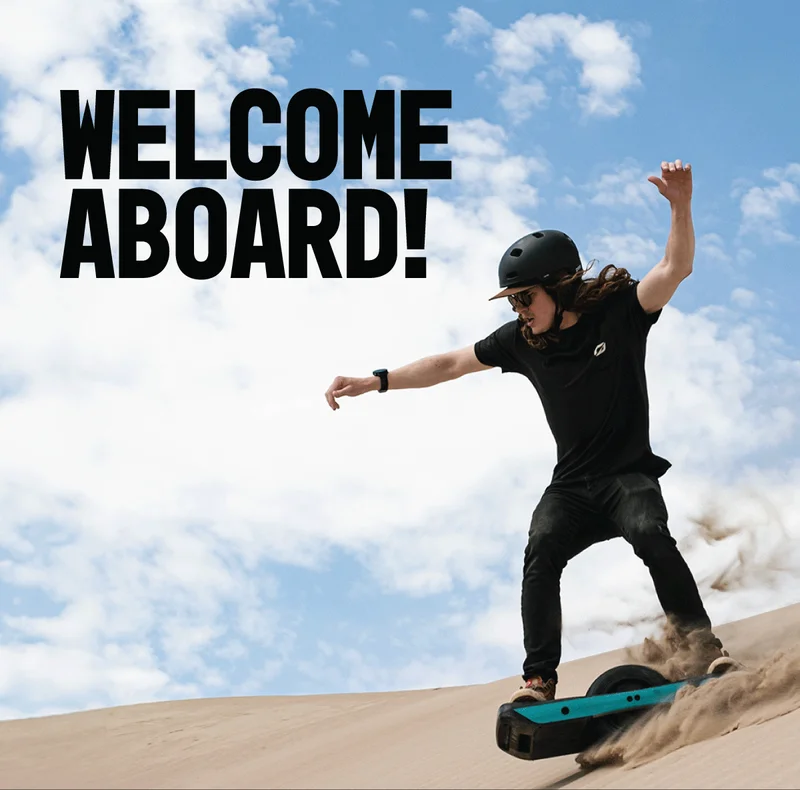 WELCOME ABOARD