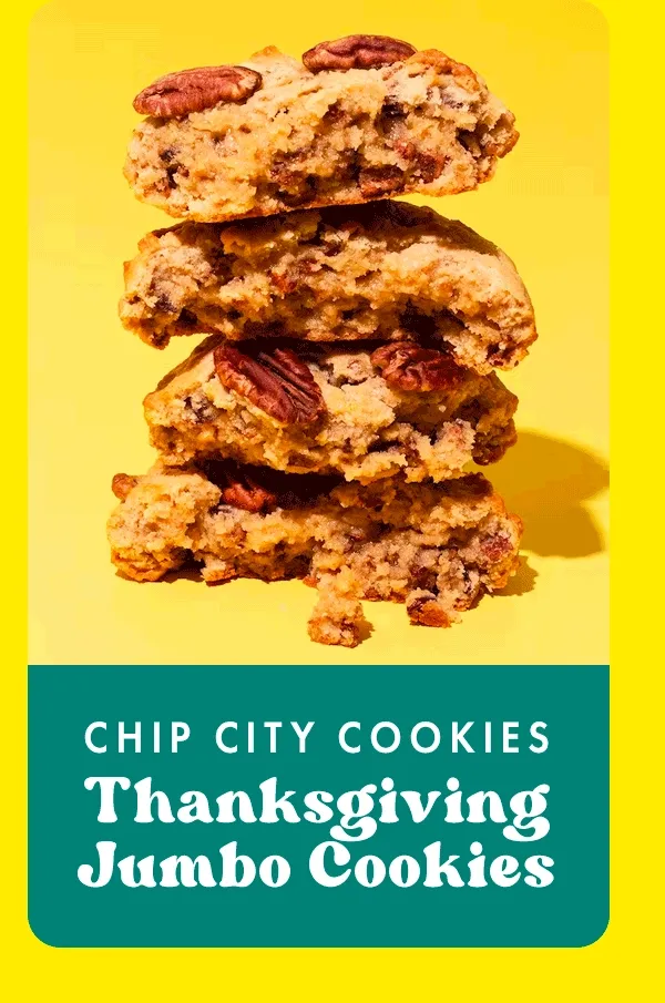 Thanksgiving Jumbo Cookies