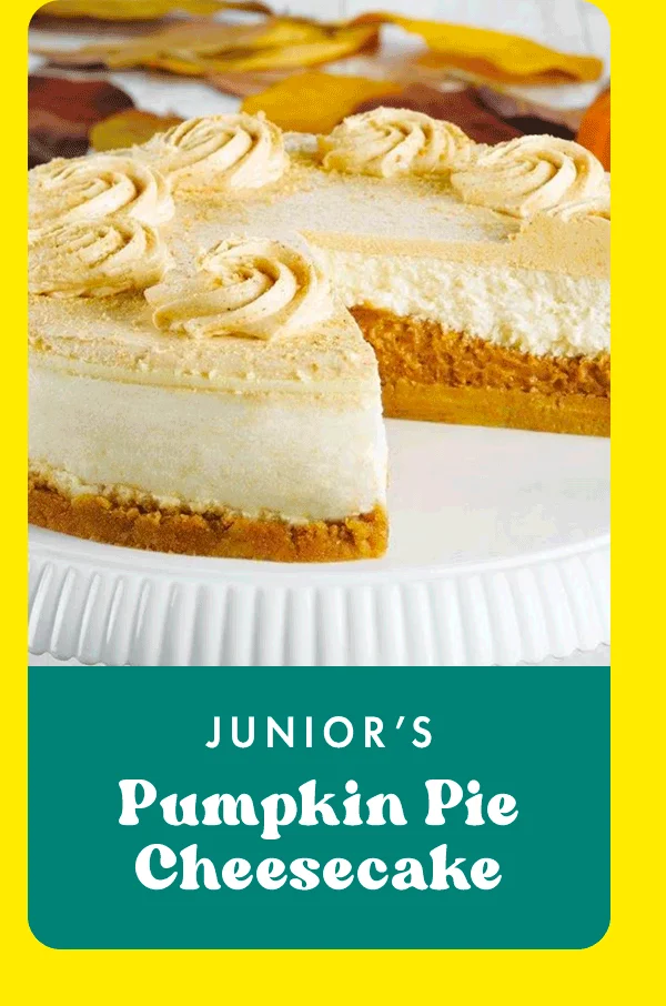 Pumpkin Pie Cheesecake