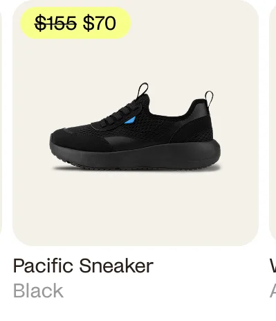 Pacific Sneaker Black