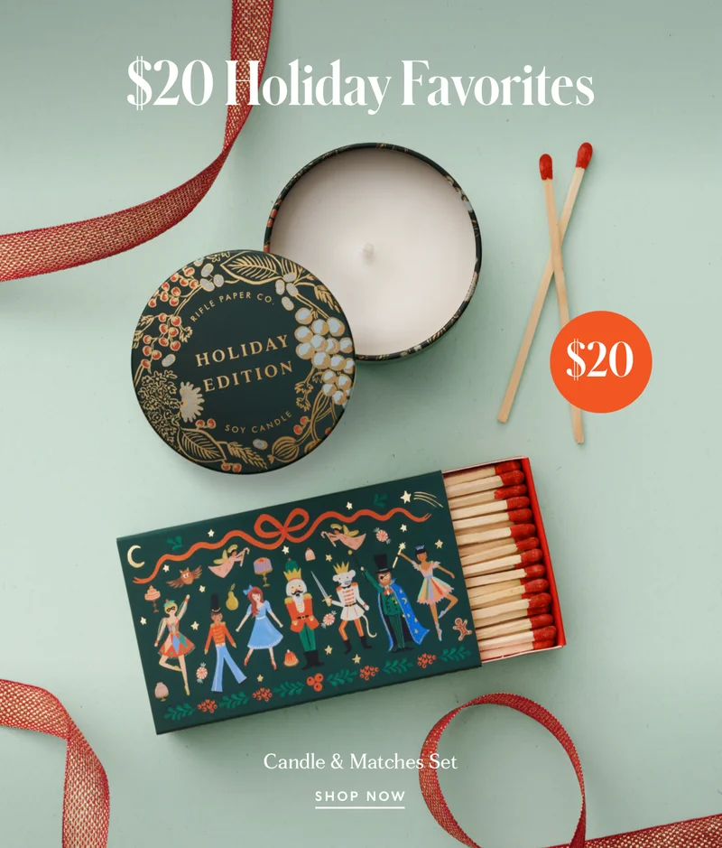 $20 Candle and Matches Set