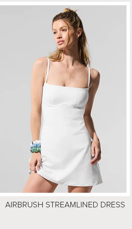 AIRBRUSH STREAMLINED DRESS