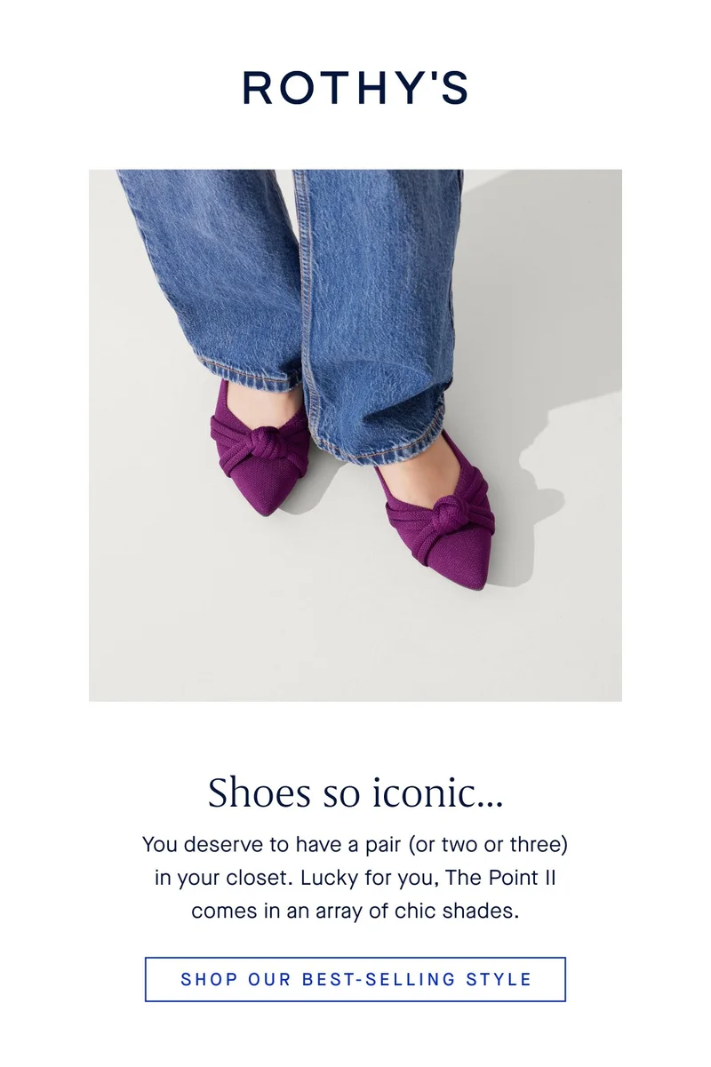 Just your type. SHOP THIS STYLE