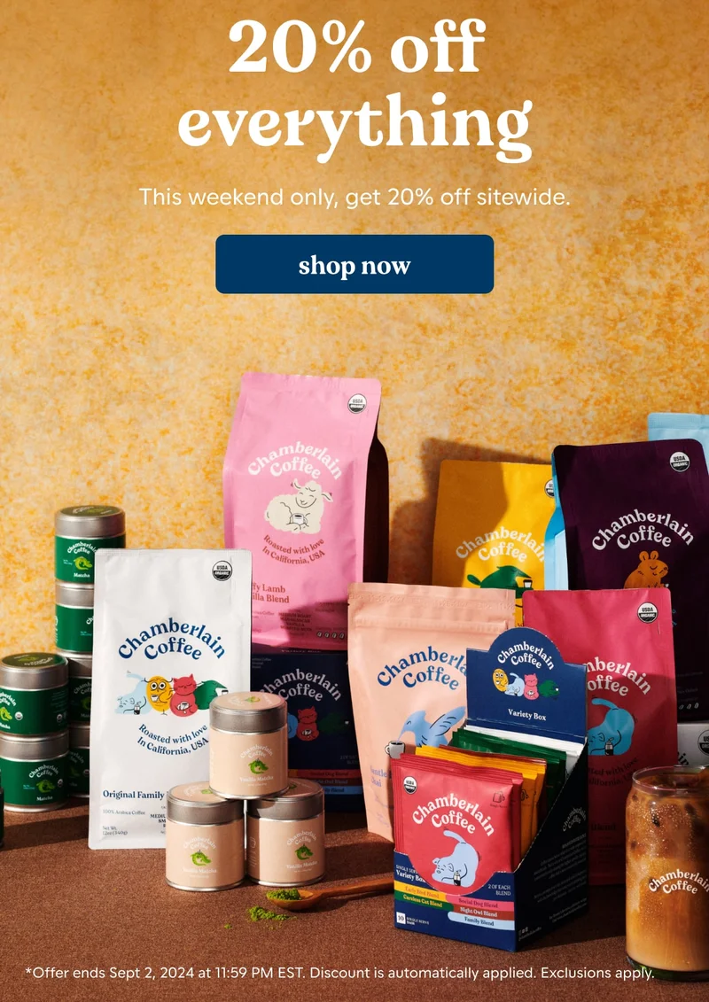 This weekend only, get 20% off everything. Sounds like a good opportunity to stock up for the school year… [SHOP NOW]