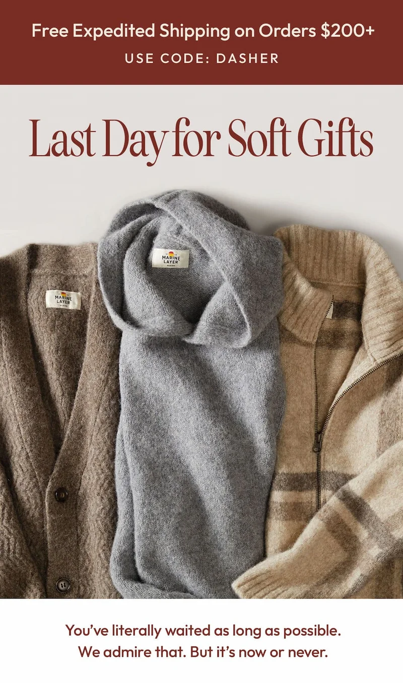 Get it today & get it by Christmas