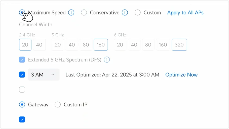 WiFi Radio Presets