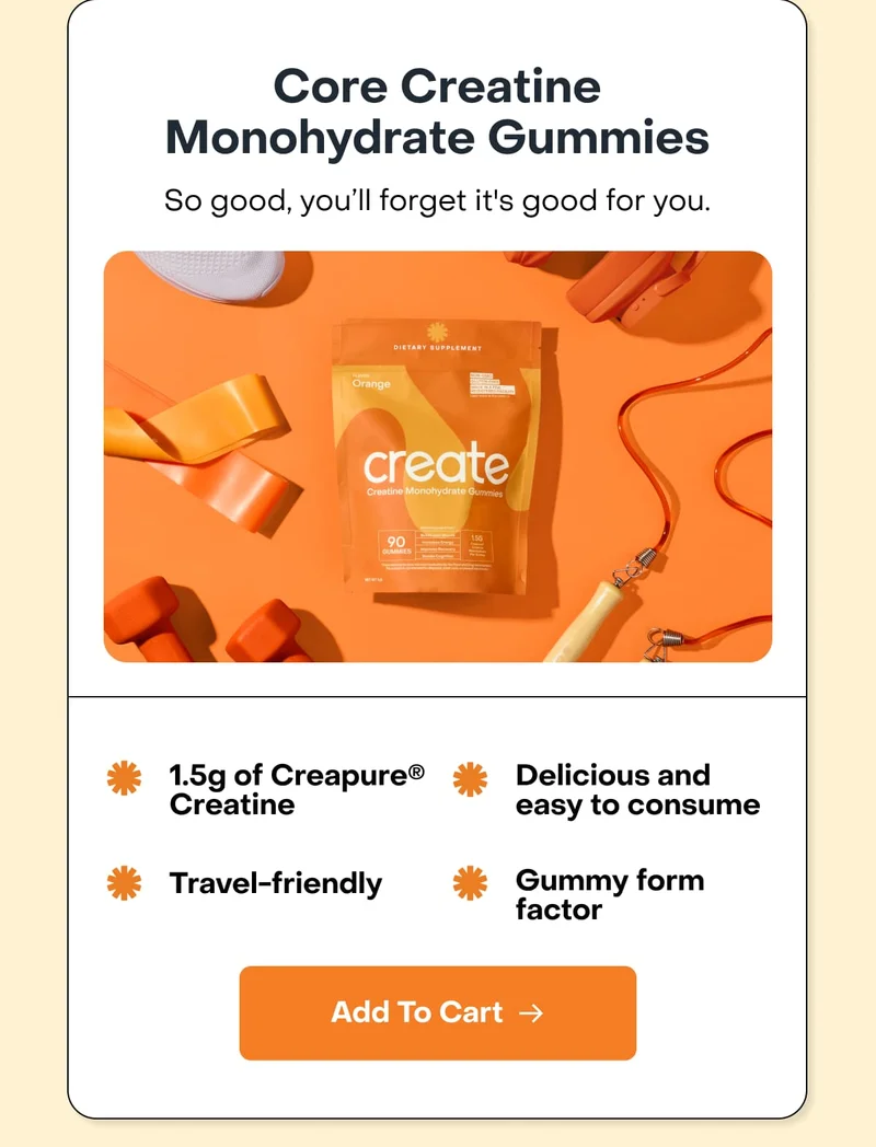 Core Creatine Monohydrate Gummies