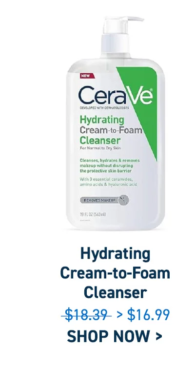 Hydrating Cream-to-Foam Cleanser