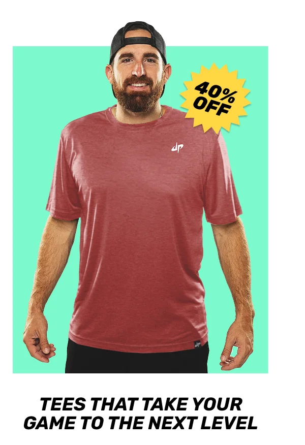 Tees that take your game to the next level | 40% Off!