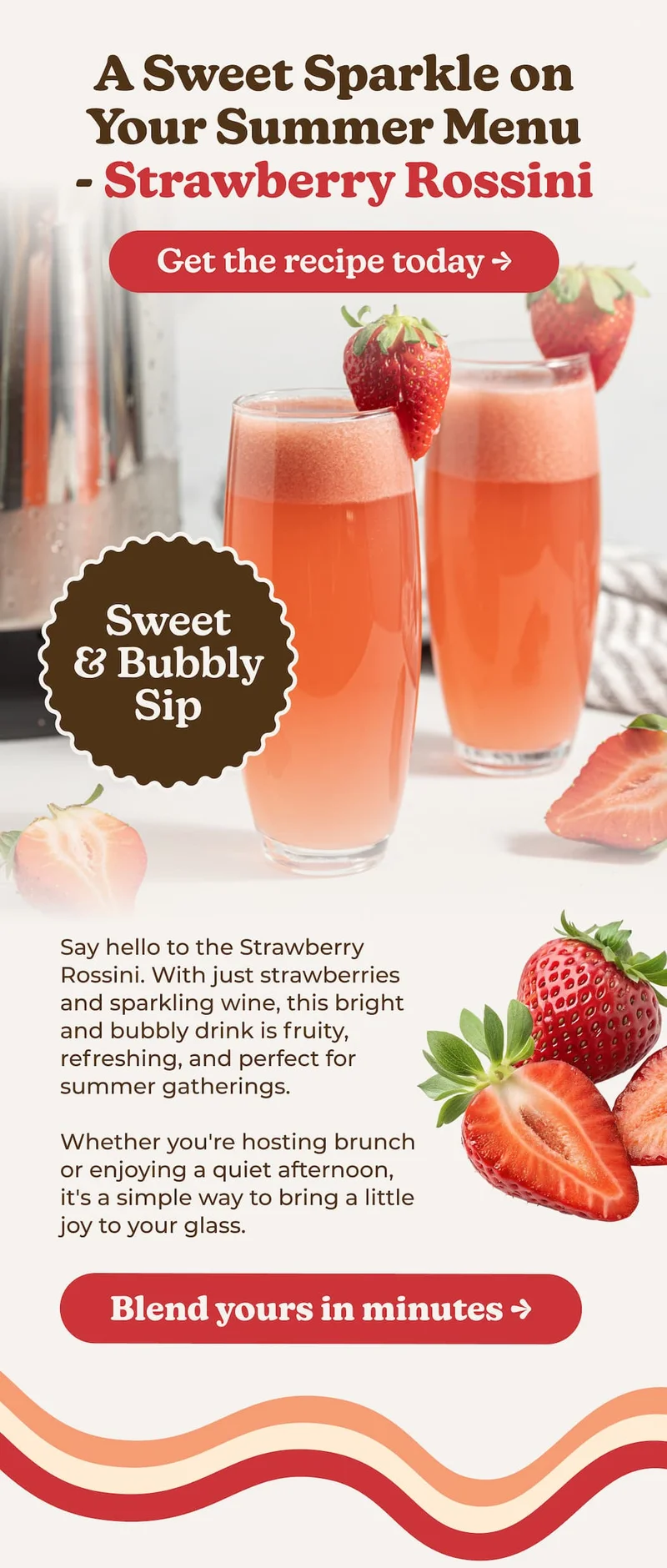 Strawberry Rossini Recipe - Check it out