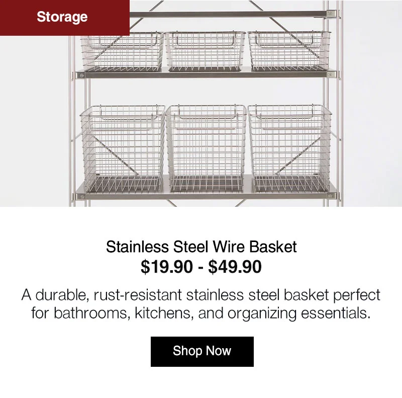 Shop Stainless Steel Wire Basket