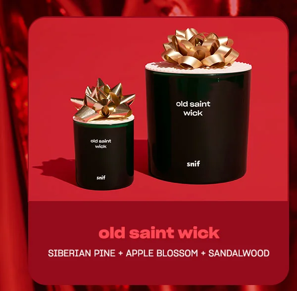 Get 30% off Old Saint Wick with code SNIF30 ↗