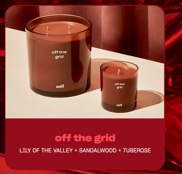 Get 30% off Off the Grid with code SNIF30 ↗