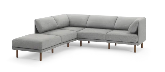 Range 5-Piece One Arm Sectional Lounger