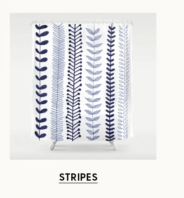Shop Striped Shower Curtains