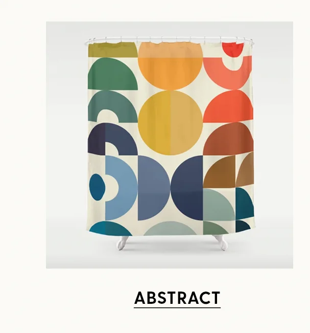 Shop Abstract Shower Curtains