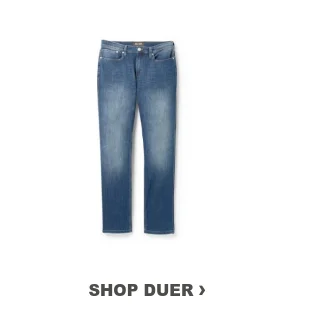 Duer Jeans. SHOP DUER