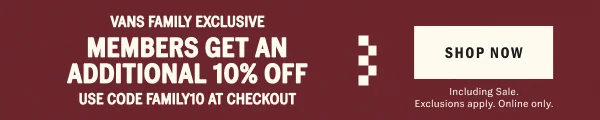 EXTRA 10 OFF FOR FAMILY