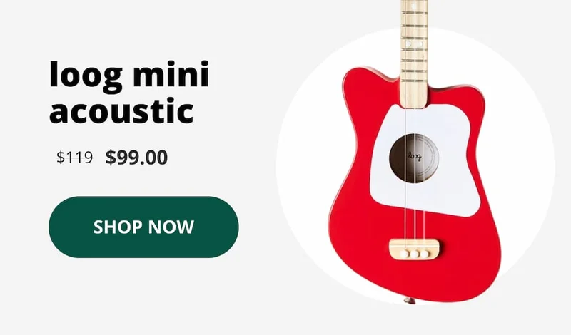 loog mini acoustic- SHOP NOW