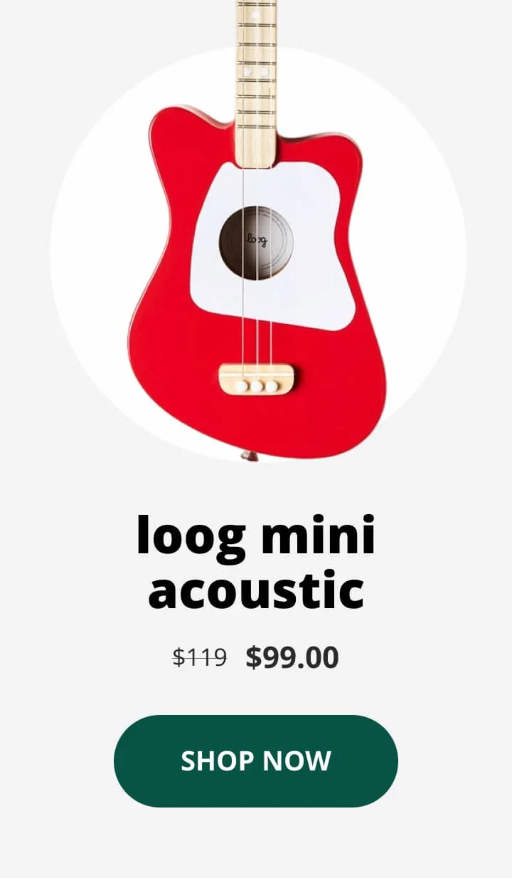 loog mini acoustic- SHOP NOW