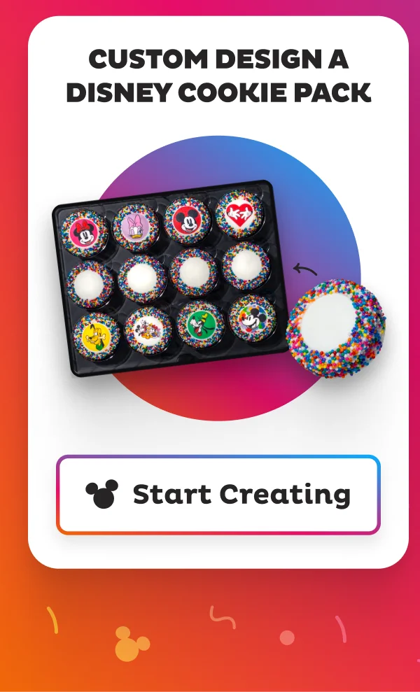 Create a Custom Disney Cookie Pack