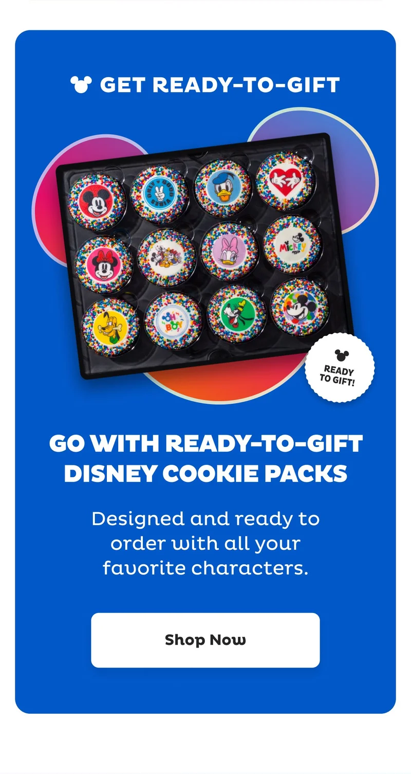Get Ready to Gift: Go with ready-to-gift-disney-cookie-packs