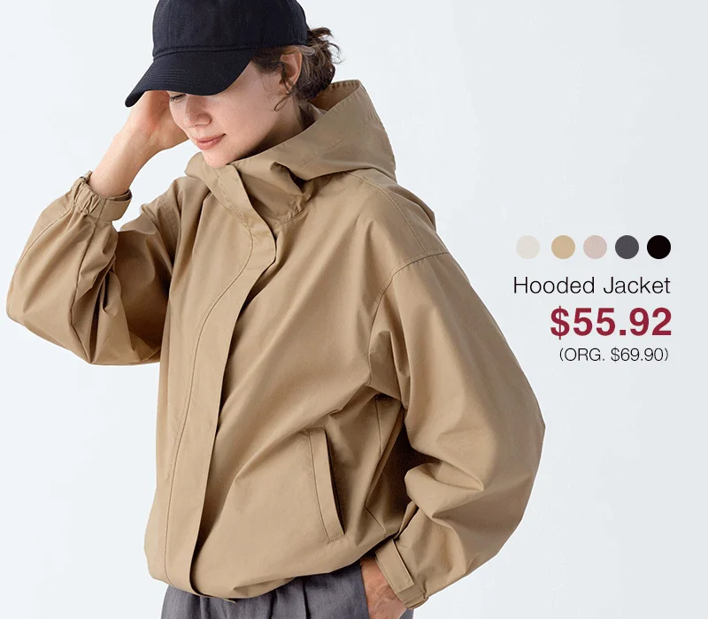 Shop Women's Hooded Jacket