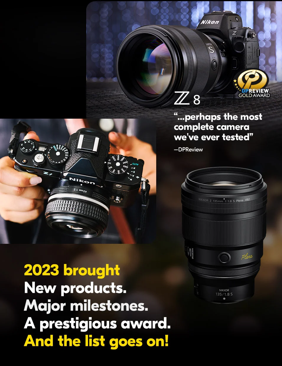 2023 brought new products. Major milestones. A prestigious award. And the list goes on!