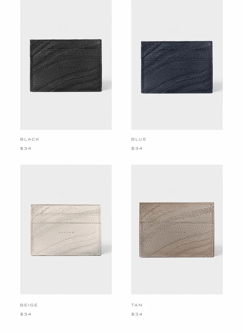 Available in natural tones.