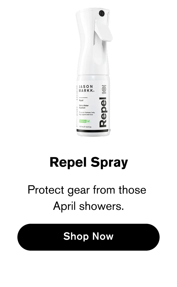 Repel Spray | Protect gear from those  April showers. | Shop Now
