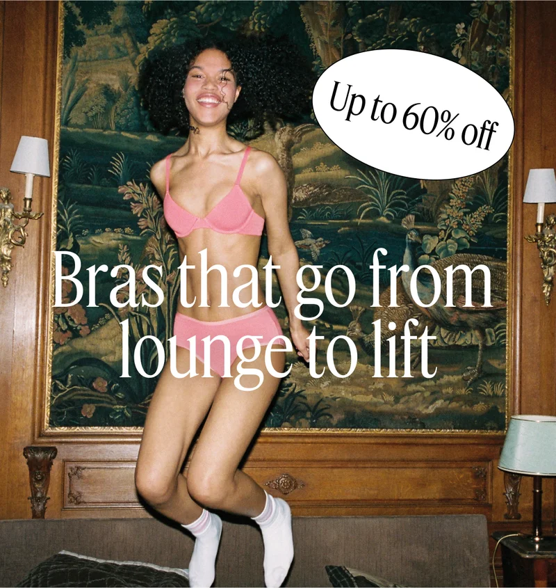 Bras that go from lounge to lift