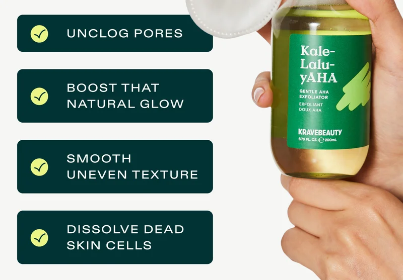 ✔️ Unclog pores ✔️ Boost that natural glow ✔️ Smooth uneven texture ✔️ Dissolve dead skin cells