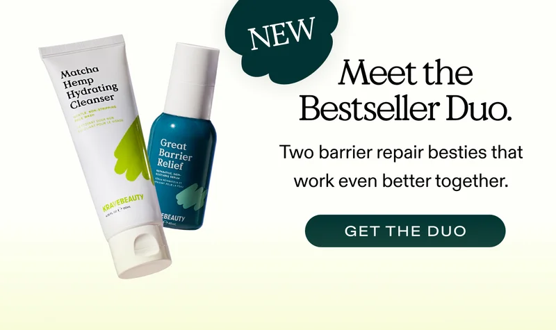 NEW! Meet the Bestseller Duo. Two barrier repair besties that work even better together.  |  GET THE DUO