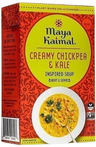 Image of Maya Kaimal Creamy Chickpea Kale Soup