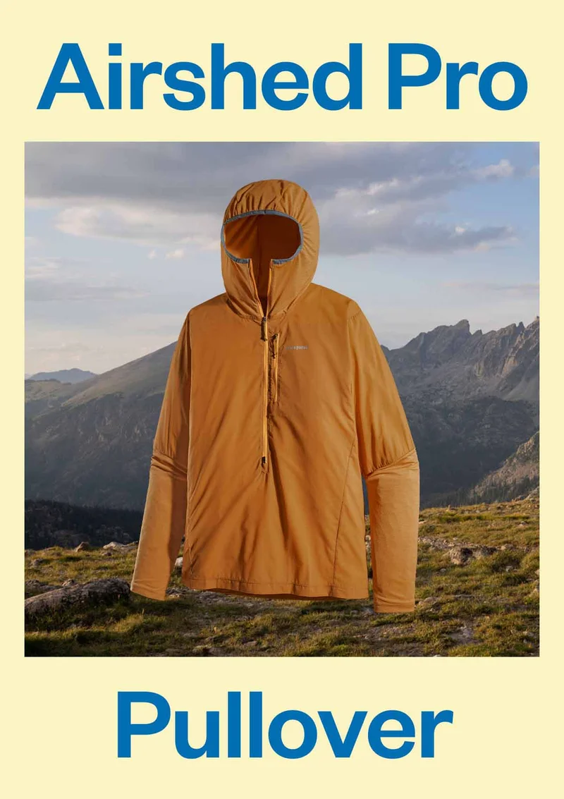 Airshed Pro Pullover.  Indian Peaks in Colorado.
