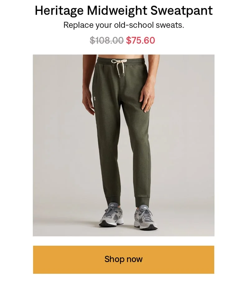 Heritage Midweight Sweatpant