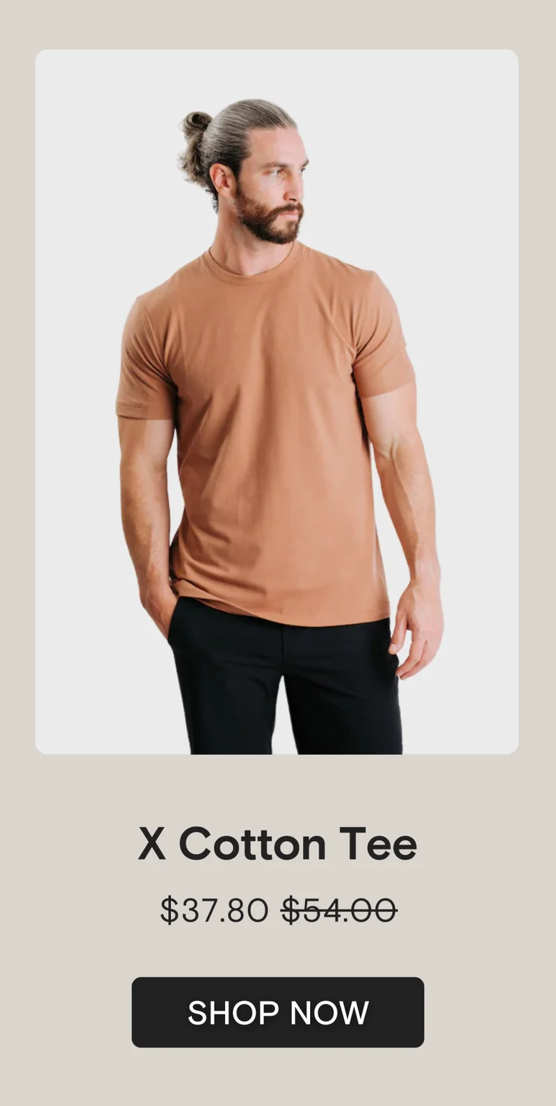 X Cotton Tee