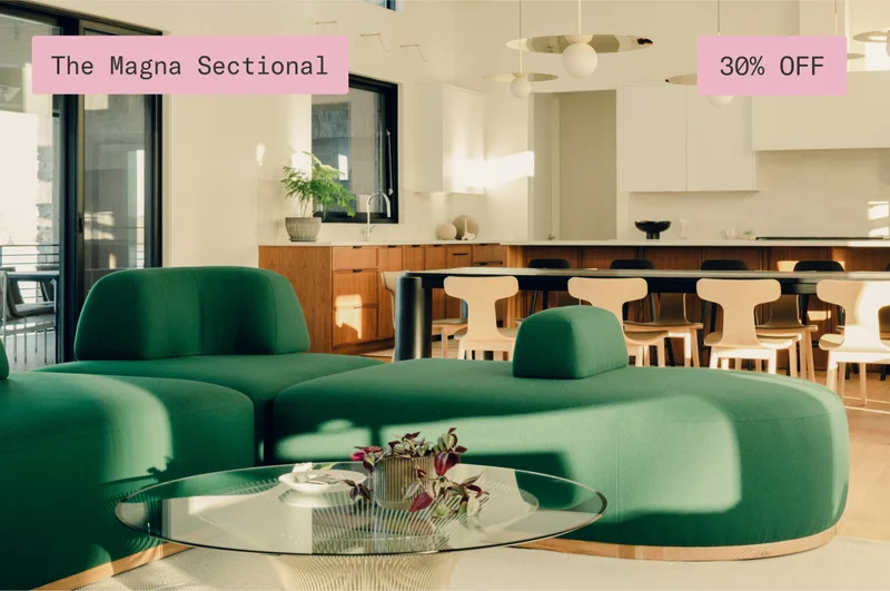 Save 30% on The Magna Sectional