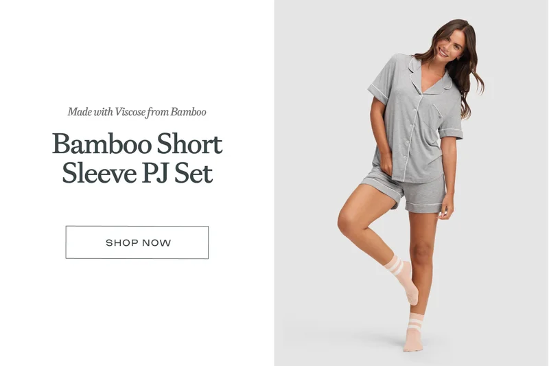 Bamboo Short Sleeve PJ Set - Shop Now
