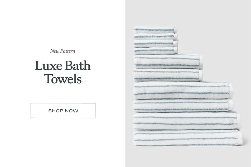 Luxe Bath Towels - Shop Now