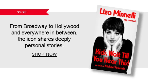 $3 Off | From Broadway to Hollywood and everywhere in between, the icon shares deeply personal stories. SHOP NOW