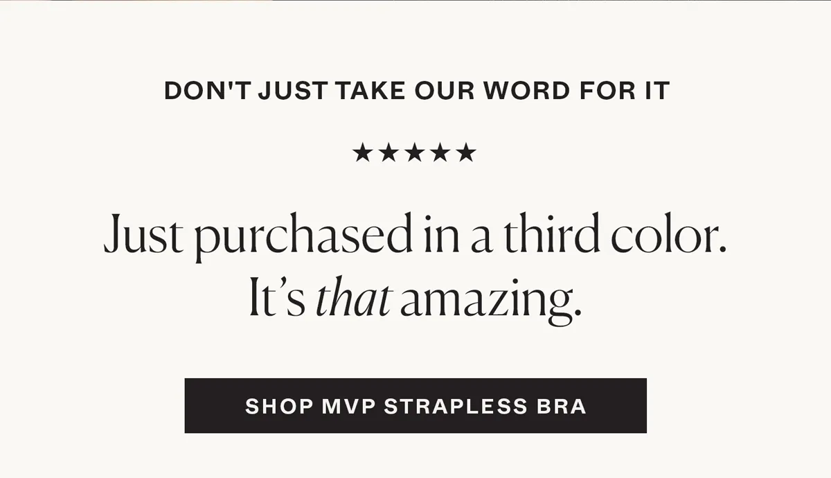 Shop MVP Strapless Bra