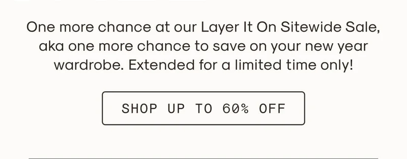 sitewide sale