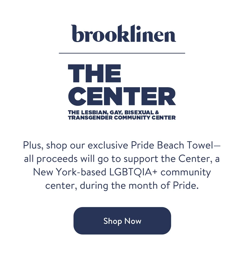 Shop our exclusive Pride Beach Towel, with 100% of the proceeds going to the Center during the Month of June.