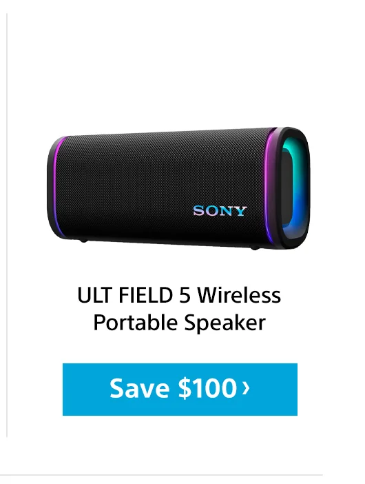 ULT FIELD 5 Wireless Portable Speaker Save $100