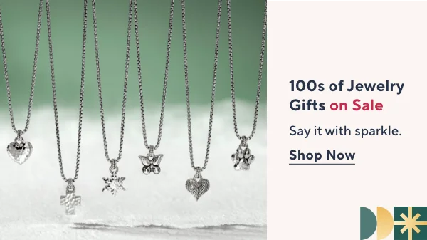 100s of Jewelry Gifts on Sale