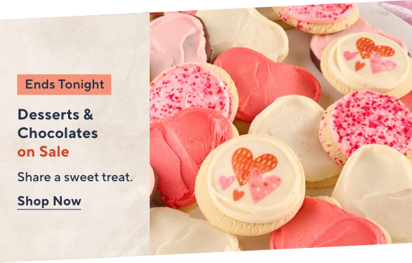 desserts and chocolates