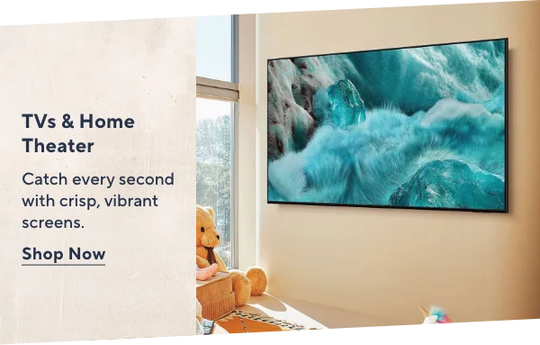 TVs and home theater