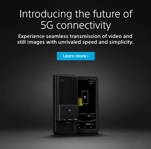 Introducing the future of 5G connectivity | Experience seamless transmission of video and still images with unrivaled speed and simplicity